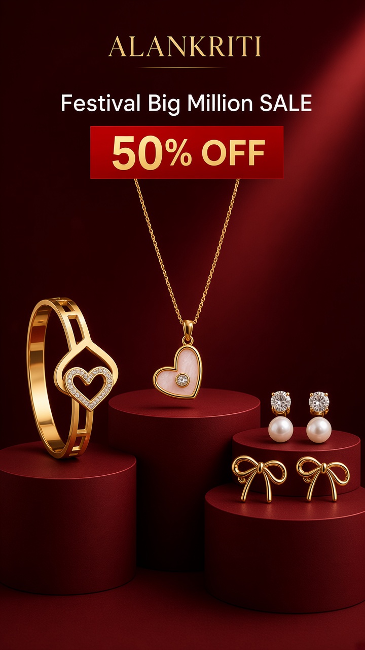 Earrings and bangles 50% off